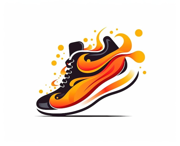 Shoe logo illustration