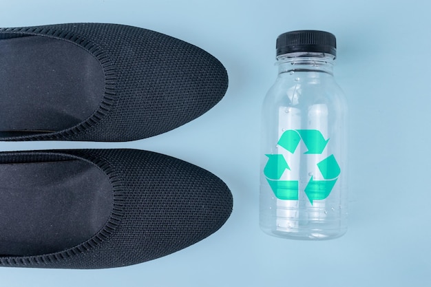 Shoes made of recycled bottles and other eco friendly sustainable material