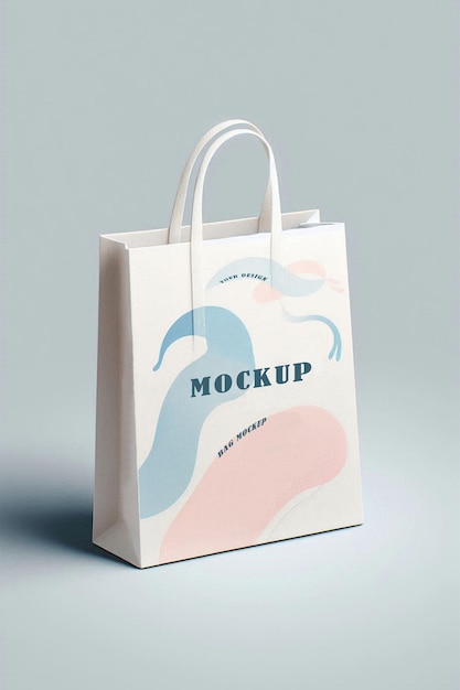 Shopper bag mockup