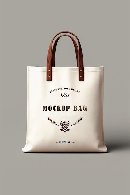 Shopper bag mockup