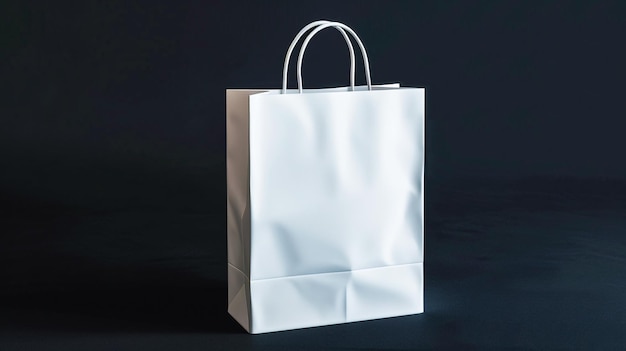 Shopping bag mockup for branding and marketing