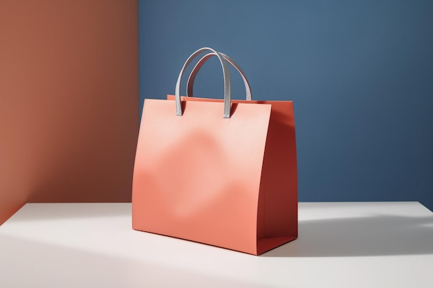 Shopping Bag Mockup Image Ai generative