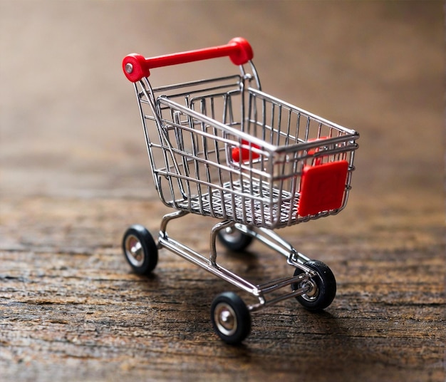 Shopping cart miniature