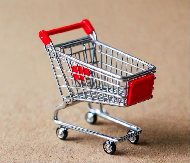 Shopping cart miniature