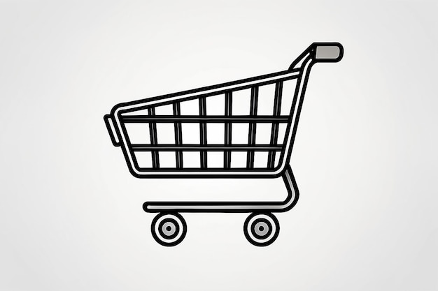 Shopping Cart Outline Icon