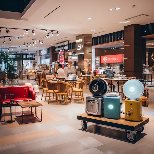 Shopping malls are filled with all kinds of authentic home products