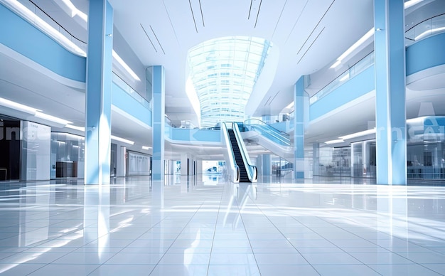 shopping malls modern mall background