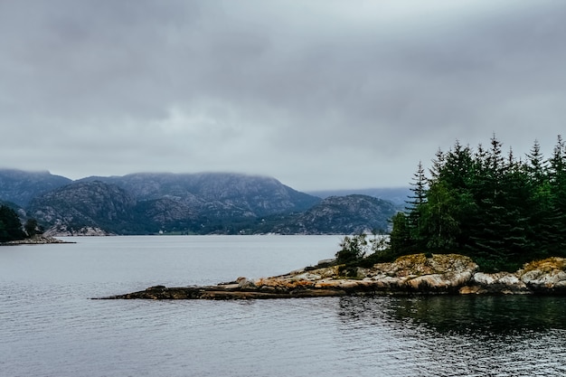 Shore of a Norwegian lake