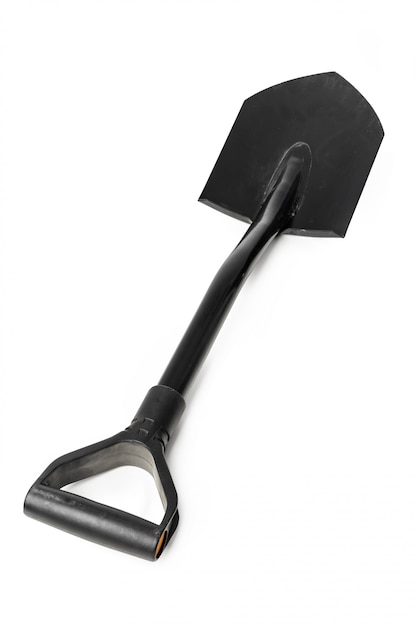 Shovel with a handle