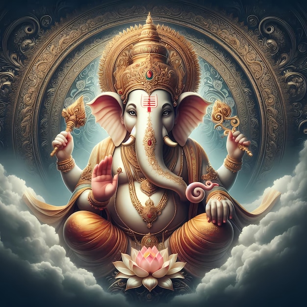 shri ganesh ji ai image