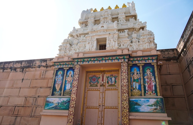 Shri raghunath ji mandir temple entry gate view image