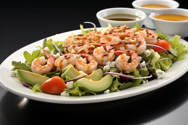 Shrimp and Avocado Salad with Citrus Dressing