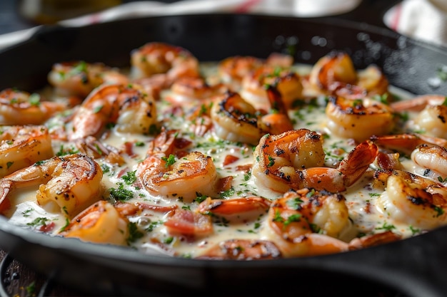 Shrimp Cream Cast Iron Culinary