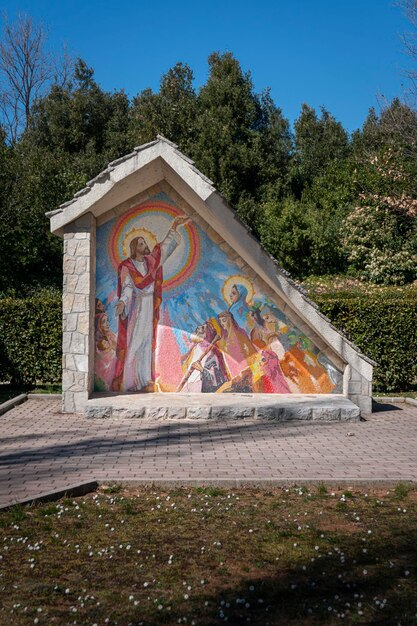 Shrine of the third luminous mystery of the rosary, in Medjugorje Bosnia and Herzegovina