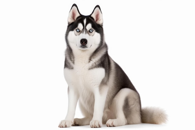 Siberian husky animal Generate Ai