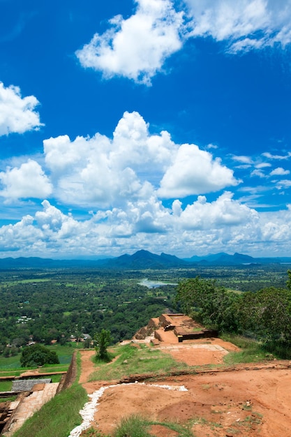 Sigiriya Lion Rock Fortress in Sri Lanka