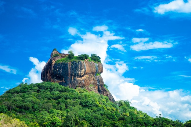 Sigiriya Lion Rock Fortress in Sri Lanka