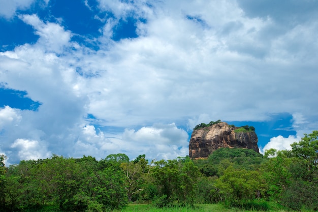 Sigiriya Lion Rock Fortress in Sri Lanka