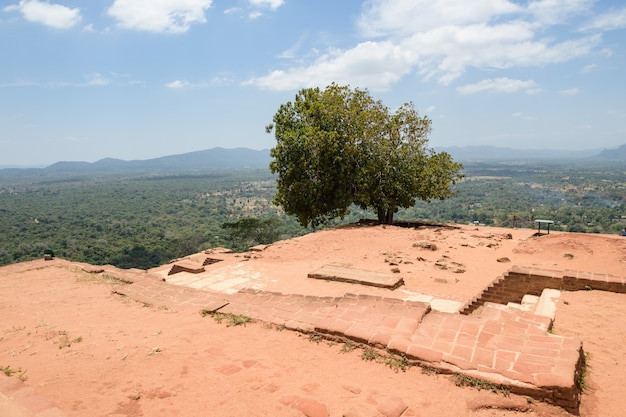 Sigiriya or Sinhagiri (Lion Rock Sinhalese) is an ancient rock fortress located in the northern Matale District near the town of Dambulla in the Central Province, Sri Lanka.