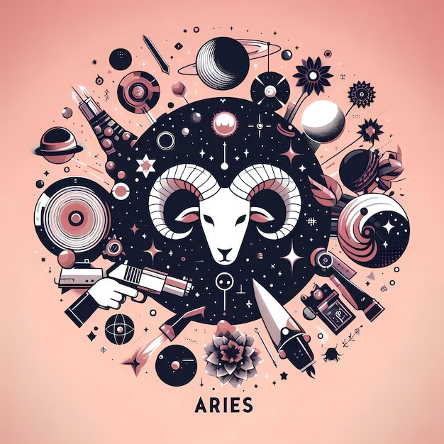 Photo the sign of aries 12