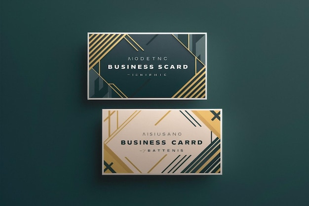 a sign that says business card on it