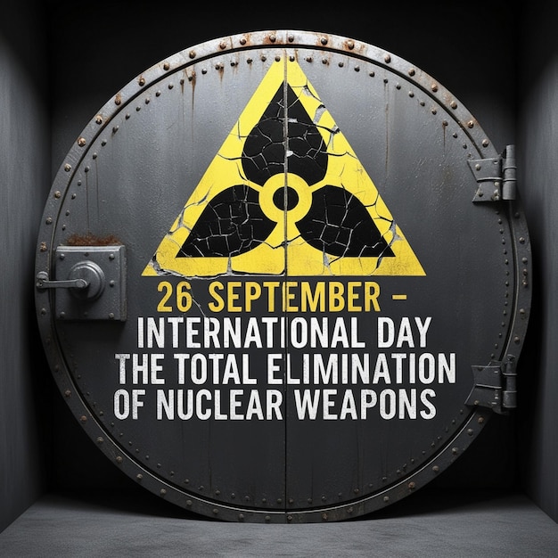 a sign that says quot international day of nuclear day quot