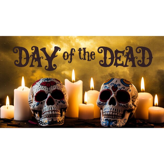 Photo a sign with a quote that says day of the dead