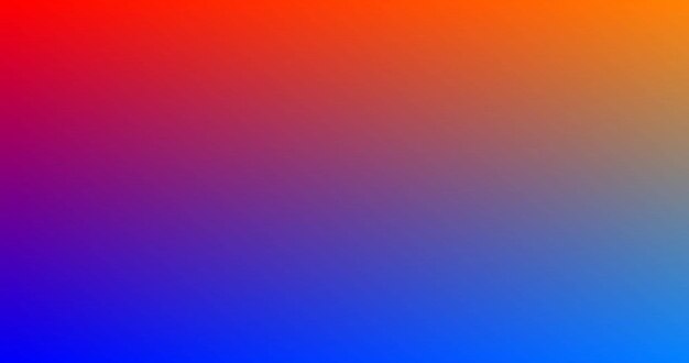 A signal background of a Four Color Gradient testing