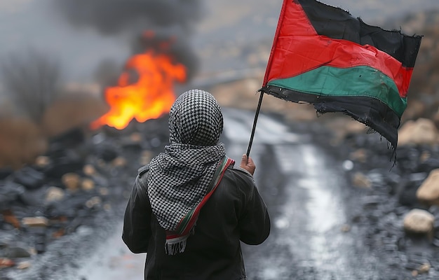 Photo signs of peace and protest the palestinianisrael conflict demonstrations