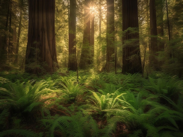 The Silent Strength of the Majestic Redwoods