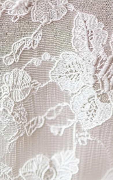 Photo silver colored lace texture