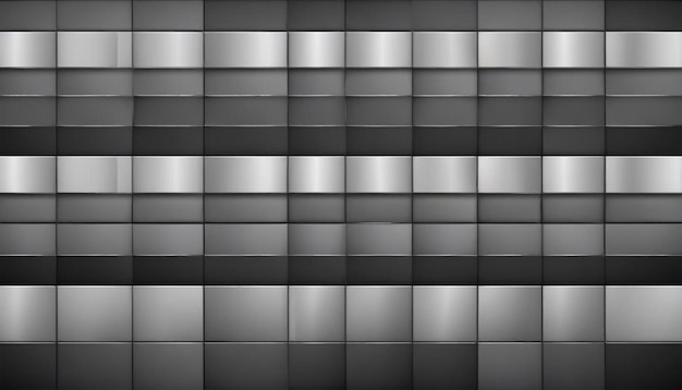 Photo silver gradient bars in a repeating pattern sleek and shiny metallic design