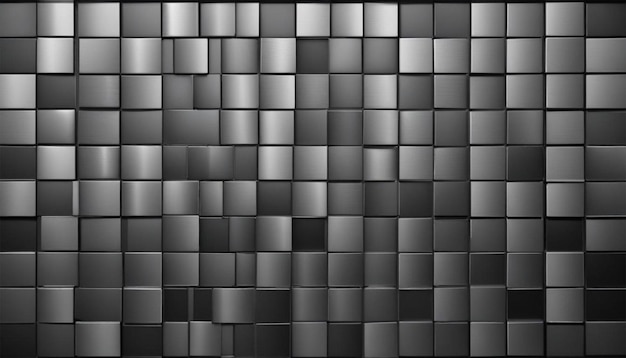 Silver Gradient Bars in a Repeating Pattern Sleek and Shiny Metallic Design