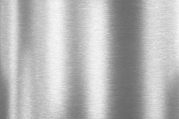 Silver metal background Brushed metallic texture 3d rendering