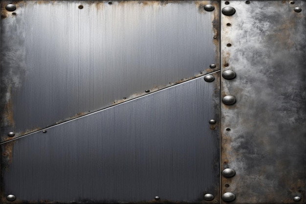 Silver metal surface for background