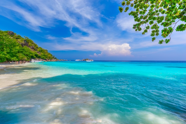  Similan island at Andaman Sea , Phuket, Thailand 