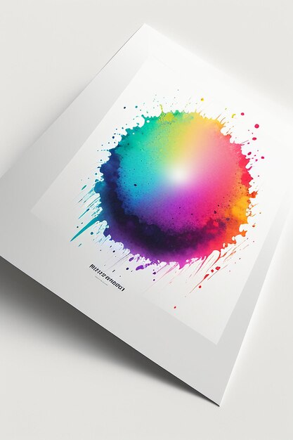 Photo simple abstract art colorful creative think banner wallpaper background illustration beautiful