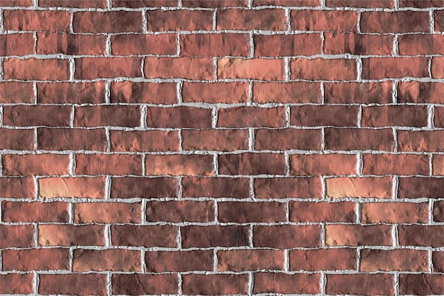 Simple and clean vintage brick wall background