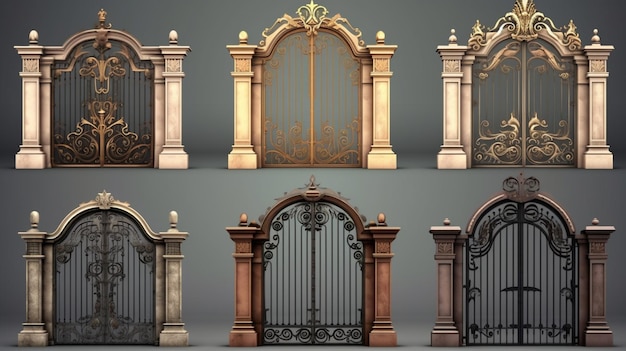 simple home gate design