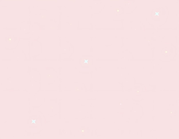 Photo simple light pink background with pastel stars