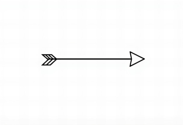 Photo simple minimalistic arrow logo