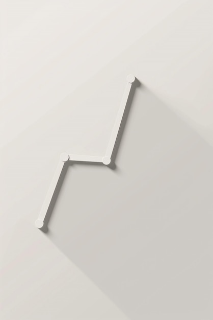 A simple upward line graph on a light gray background depicting market growth