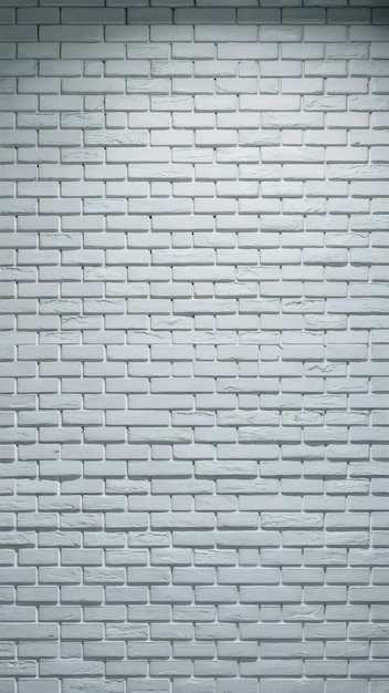 Simple white brick wall background