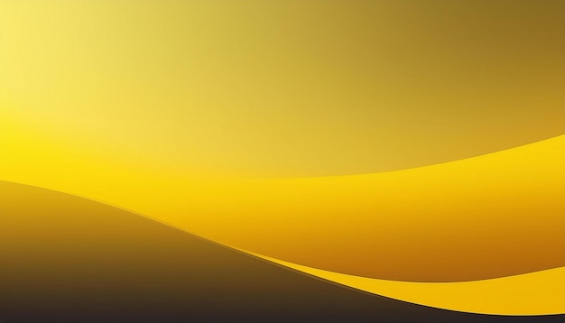 Simple yellow gradient background with a flat design perfect for highresolution projects and visuals