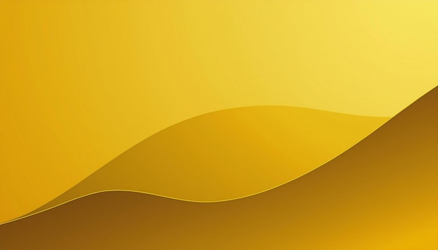 Simple yellow gradient background with a flat design perfect for highresolution projects and visuals