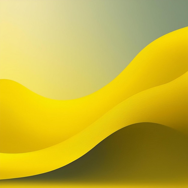 Photo simple yellow gradient background with a flat design perfect for highresolution projects and visuals