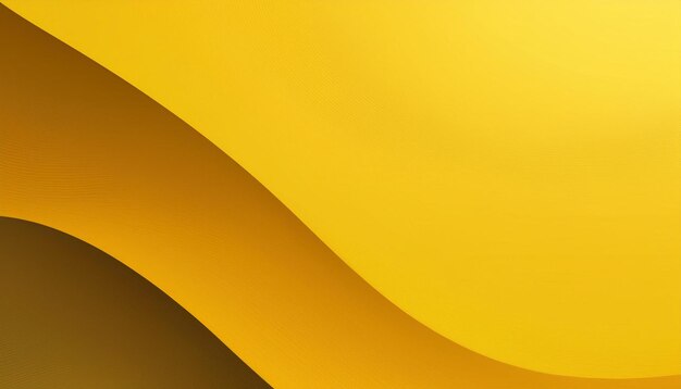 Photo simple yellow gradient background with a flat design perfect for highresolution projects and visuals