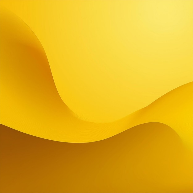 Photo simple yellow gradient background with a flat design perfect for highresolution projects and visuals