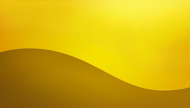 Photo simple yellow gradient background with a flat design perfect for highresolution projects and visuals