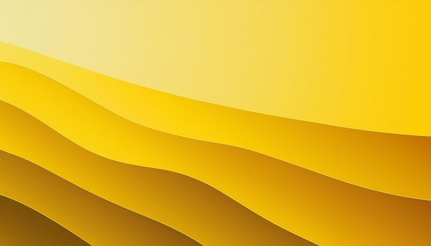 Photo simple yellow gradient background with a flat design perfect for highresolution projects and visuals